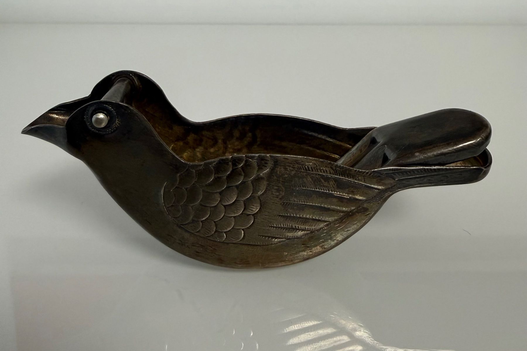 Küchengeräte: Art Déco Zitronenpresse / Versilberter Vogel – Gebraucht aus Opfikon von BananaGio01