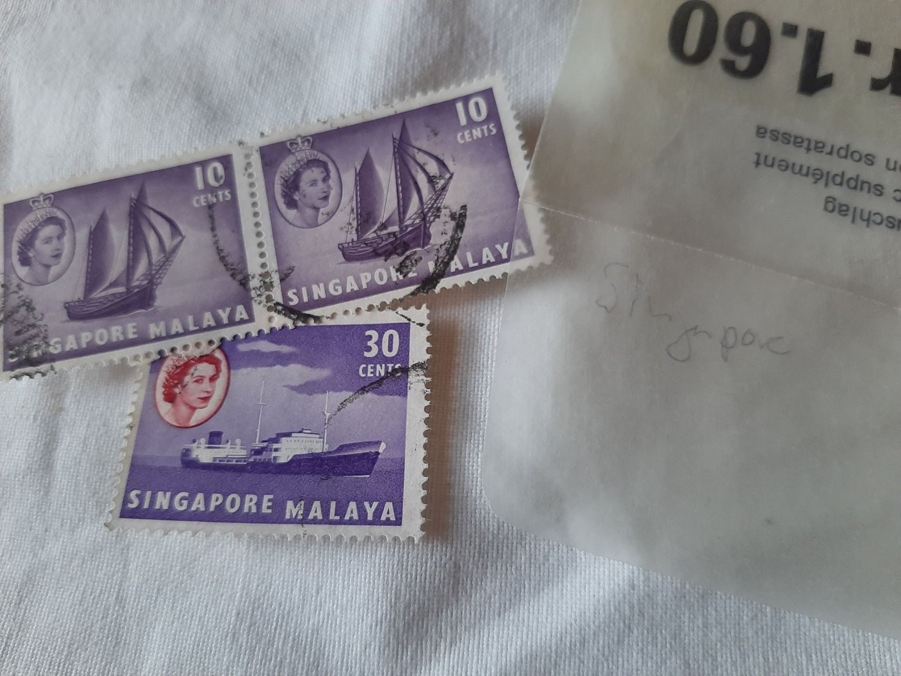 Tutti i francobolli: Briefmarken SINGAPORE – Usato da Wilderswil venduto da SFSw 1