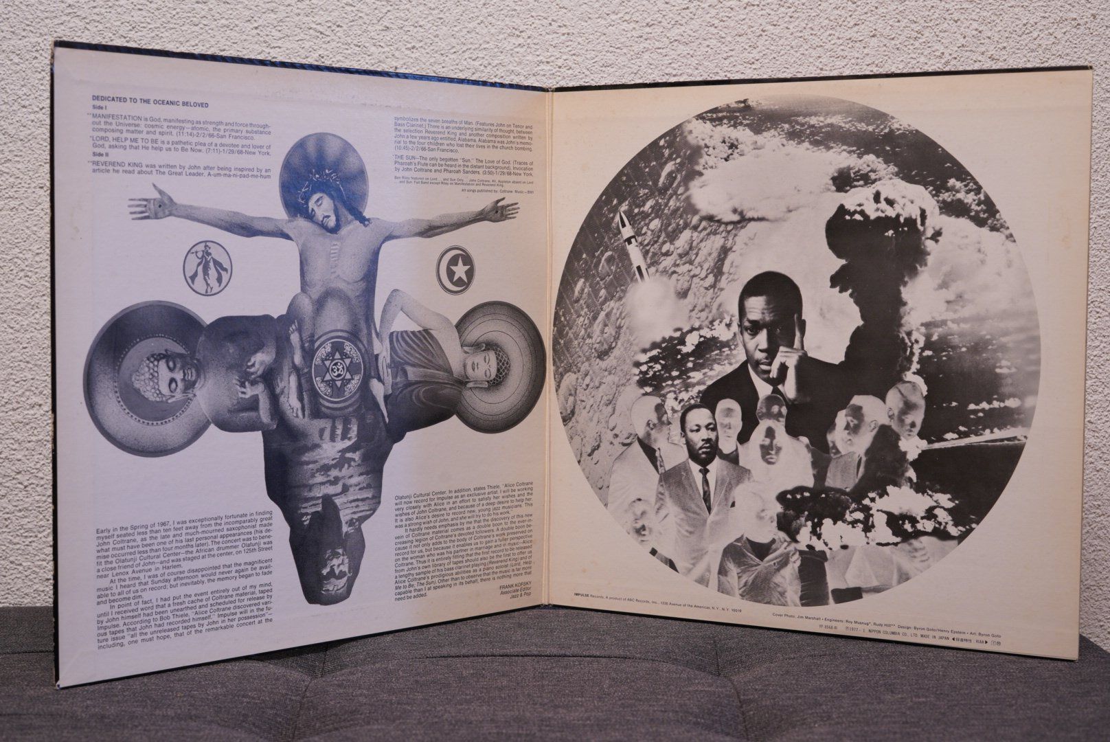 Dischi in vinile: John Coltrane / Alice Coltrane - Cosmic Music – Usato da Horgen venduto da Irome 2