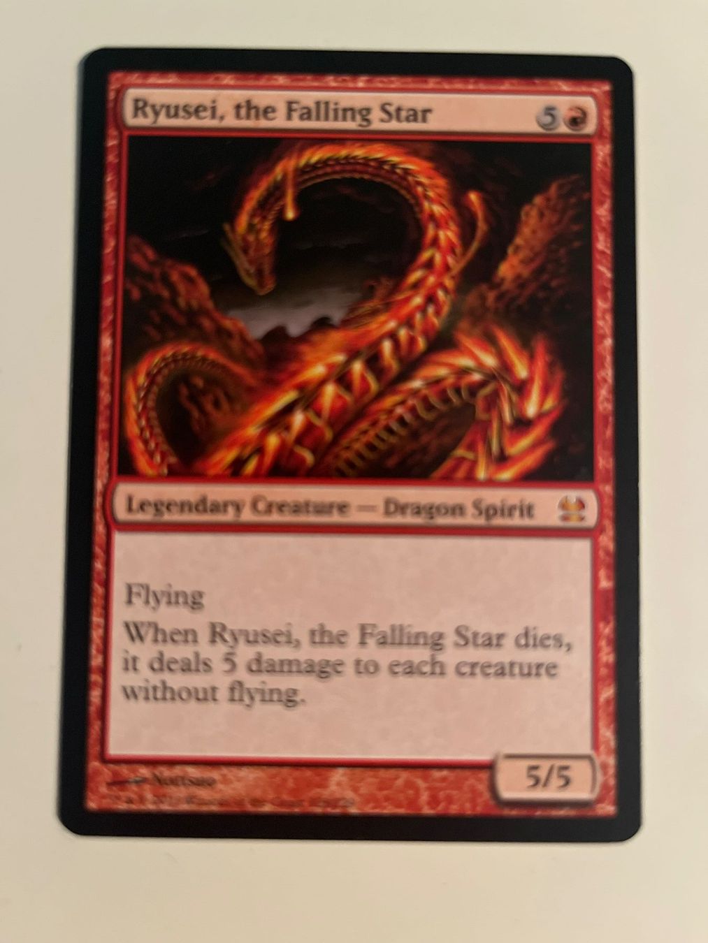 Magic The Gathering Carte collezionabili: 1 x Ryusei, the Falling Star - Magic: The Gathering - MtG – Usato da Kriens venduto da Shadi1980