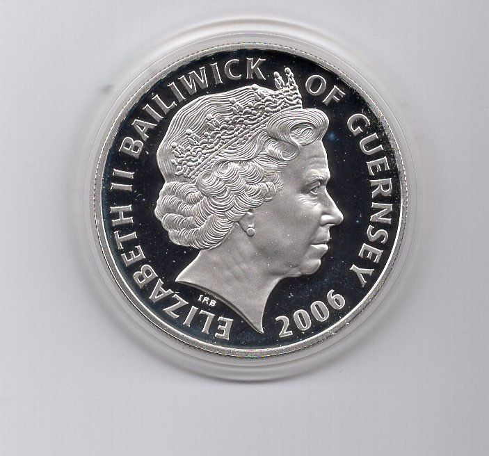 Alle Münzen: (1435) Guernsey, 2006 pp, 5 Pfund – Gebraucht aus Rüthi (Rheintal) von erdnuessli1 1