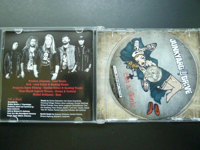 CD: Junkyard Drive - Sin & Tonic – Usato da Au ZH venduto da sikoku 1