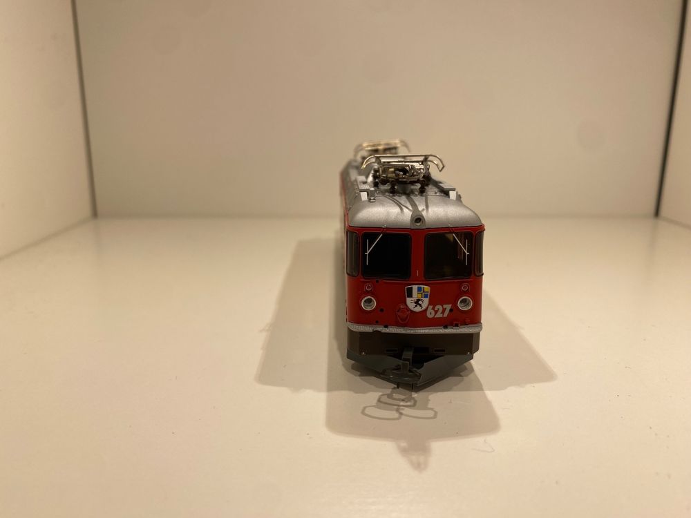 Bemo Modelleisenbahnen: BEMO 1258 147 RhB Ge 4/4 II 627 – Neu (gemäss Beschreibung) aus Wettingen von Mobacram 1