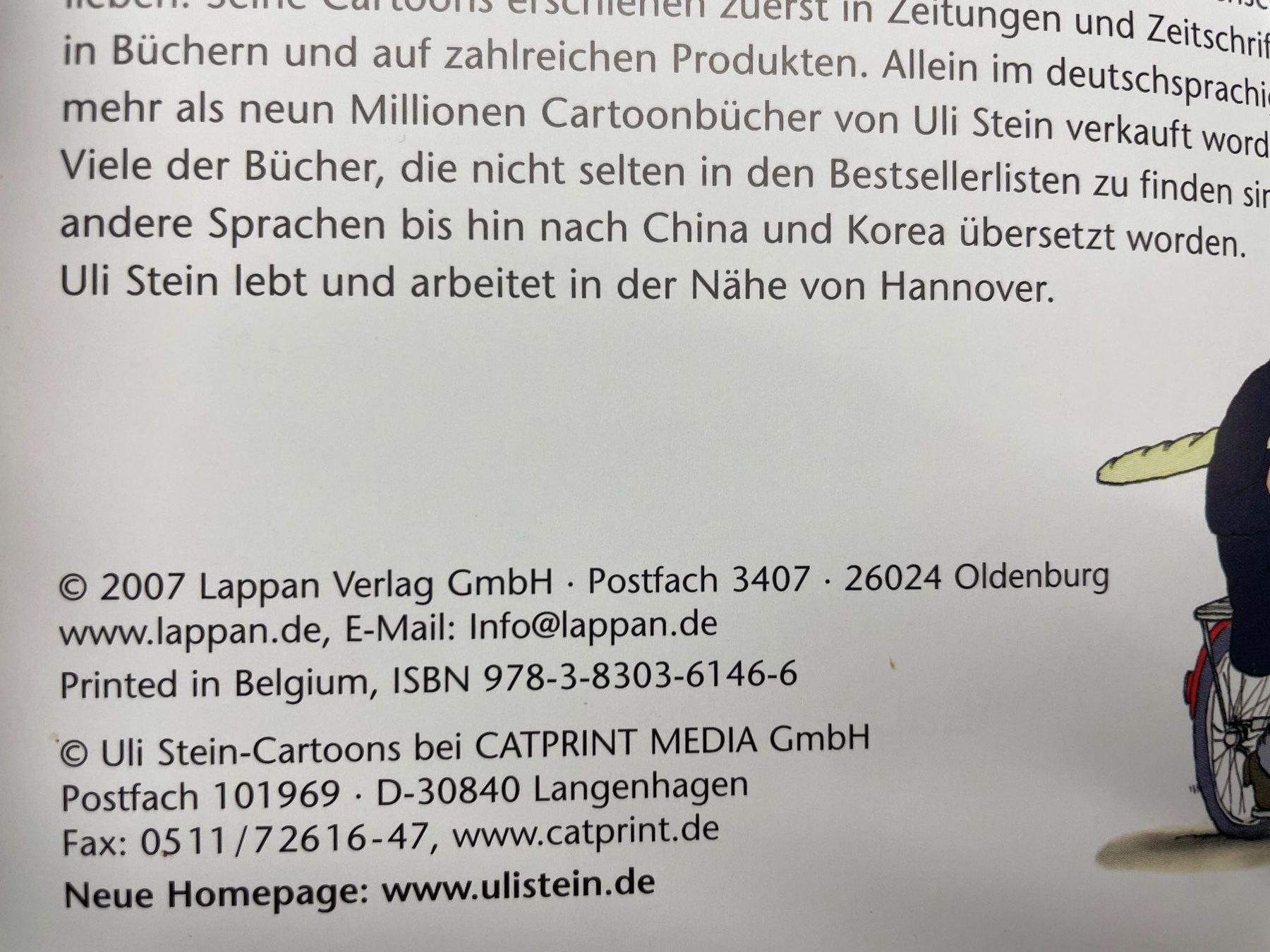 Fumetti: ULI STEIN Langer Samstag! (Lappan, 2007) – Usato da Frasnacht venduto da GracyStore 2