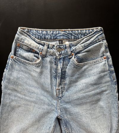 H&M straight blue jeans