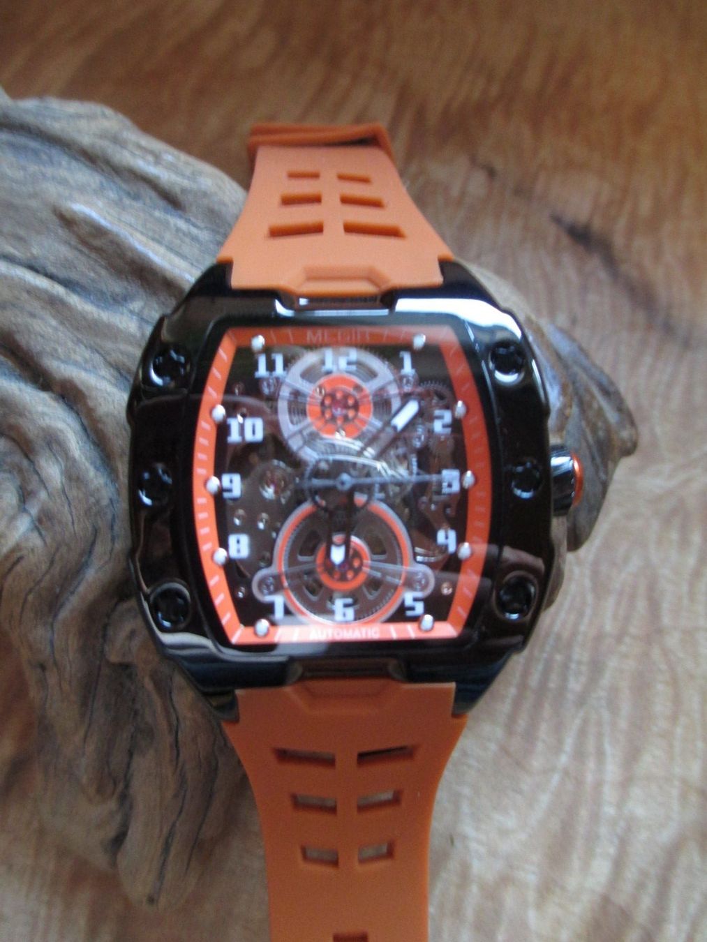 Orologi: Uhr Automatik Megir – Nuovo (secondo la descrizione) da La Heutte venduto da franco029