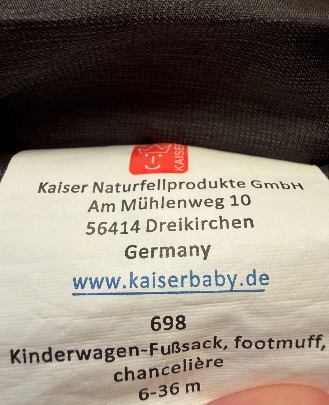 Kaiser Sacs de couchage: Fusssack Kinderwagen Kaiser – D'occasion à Gähwil par sabu22 3