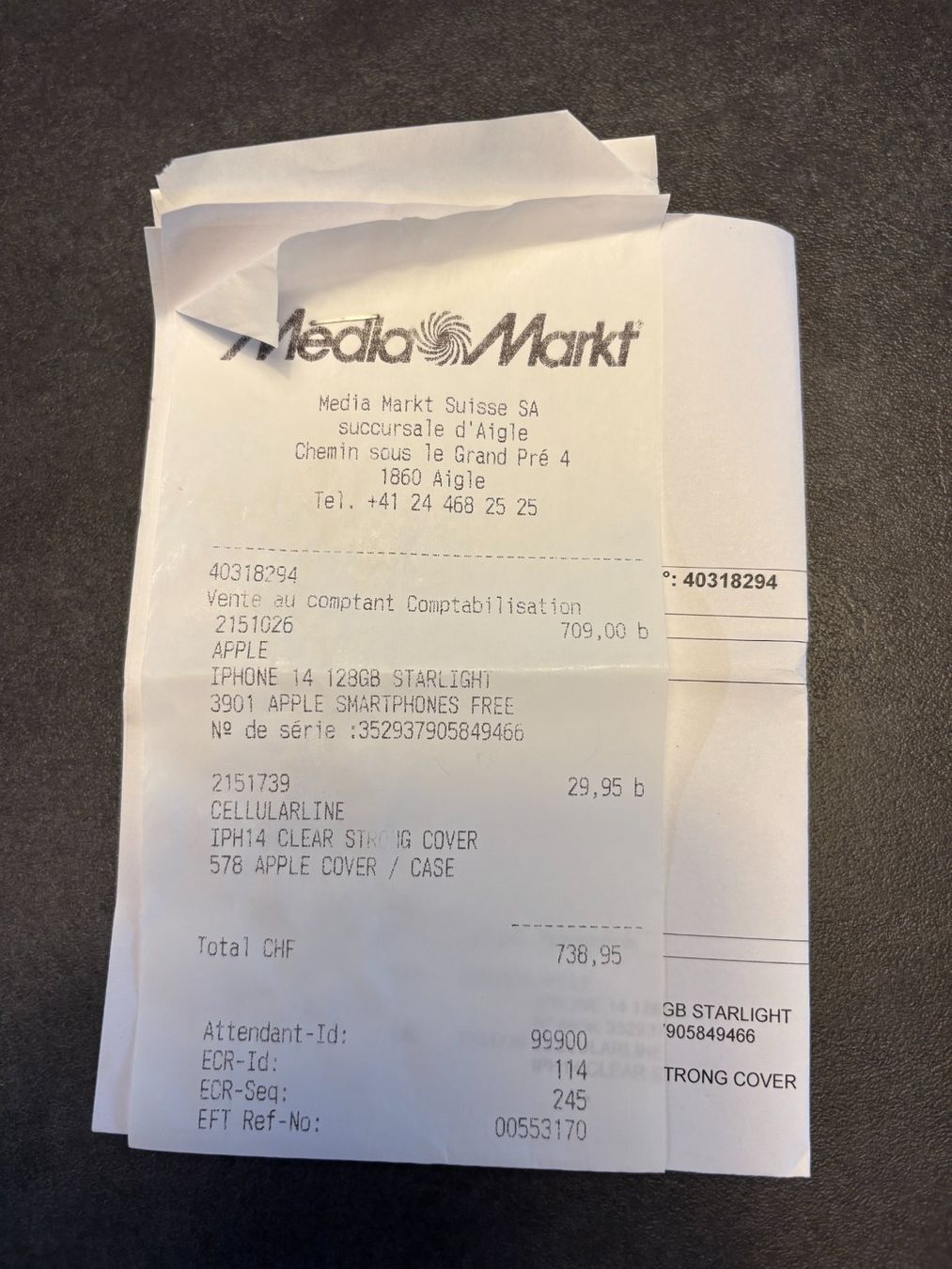 Apple Handys / Smartphones: Iphone 14 128GB blanc – Gebraucht aus Roche VD von Brando2015 4