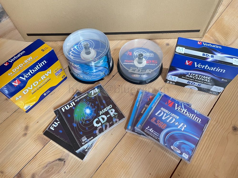 BD-R DVD+R/RW CD-R NEW BLU - RAY DVD CD DISC RE / WRITABLE | Kaufen auf ...