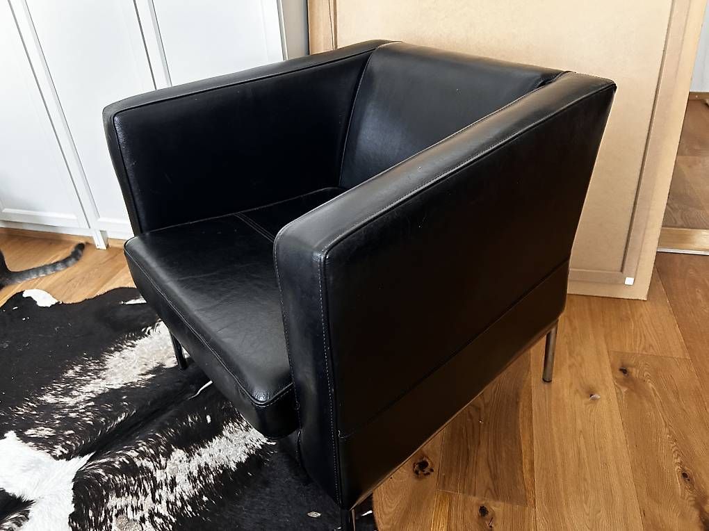 Ikea Poltrone: Ledersessel KLAPPSTA – Usato da Basel venduto da nn_70 1