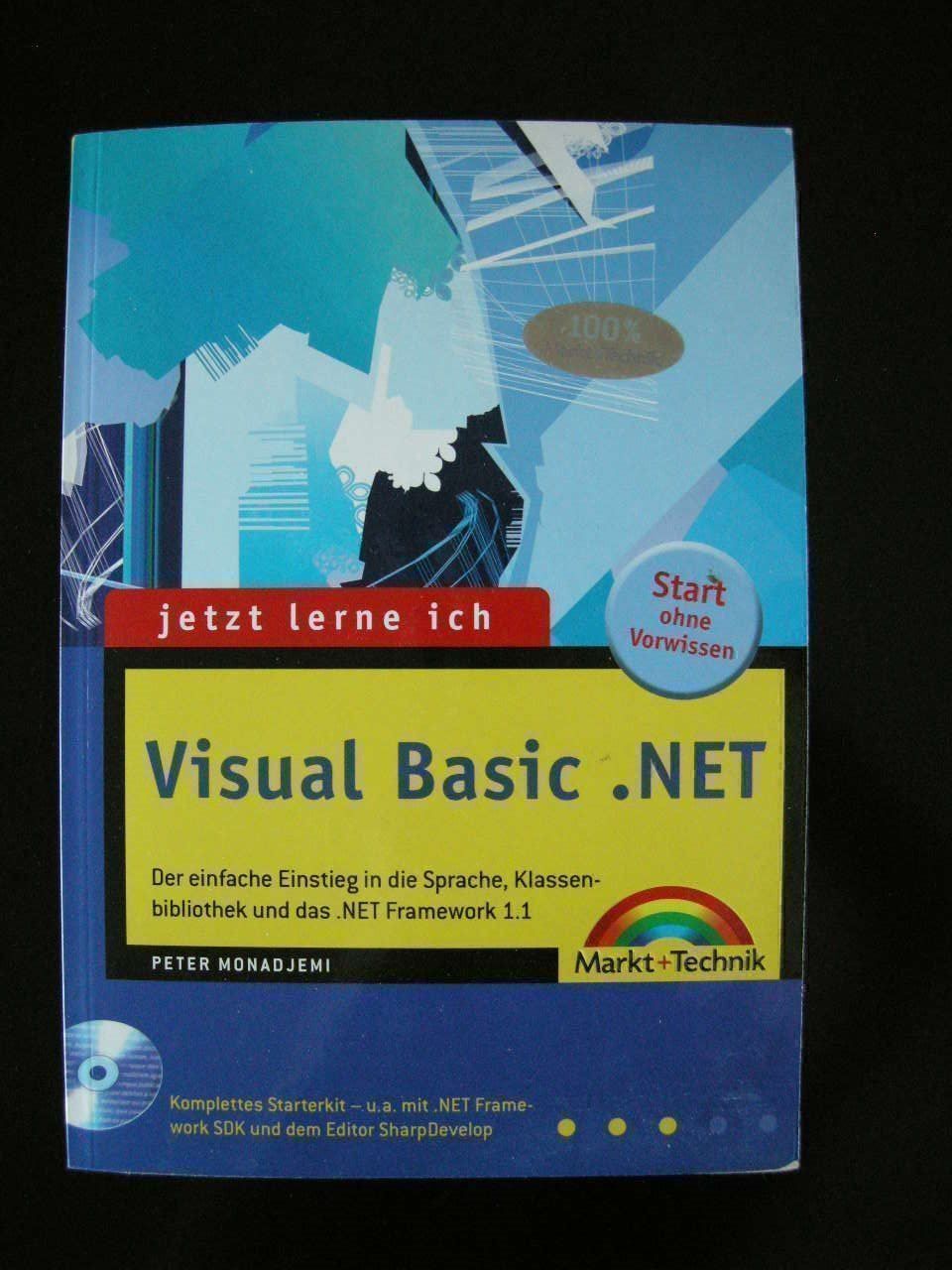 Libri: Buch "Visual Basic .NET" + CD, 2004 – Nuovo e nell'imballaggio originale da Dietikon venduto da Klopfer05