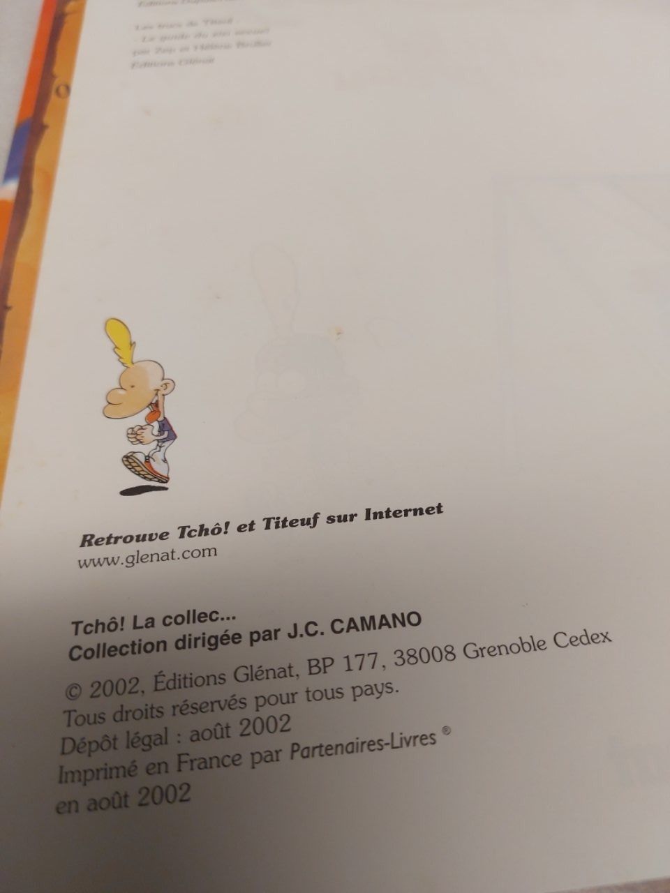 BD: TITEUF 9 - la loi du préau  - Couverture rigide – D'occasion à Pambio Noranco par Pol69 2