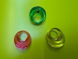 Design MONIES – Fingerringe Acrlyglas