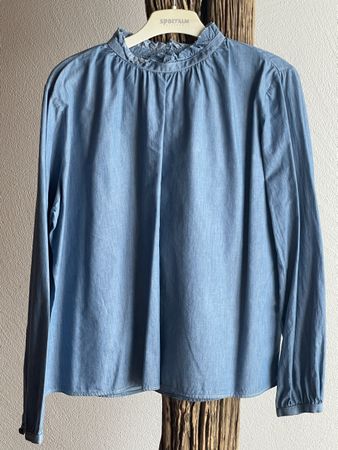 Wallmann Bluse mit kleinen Rüschen wie neu Gr.42