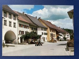 Alte Ansichtskarte: Dorfstrasse in Wilchingen SH Top Zustand