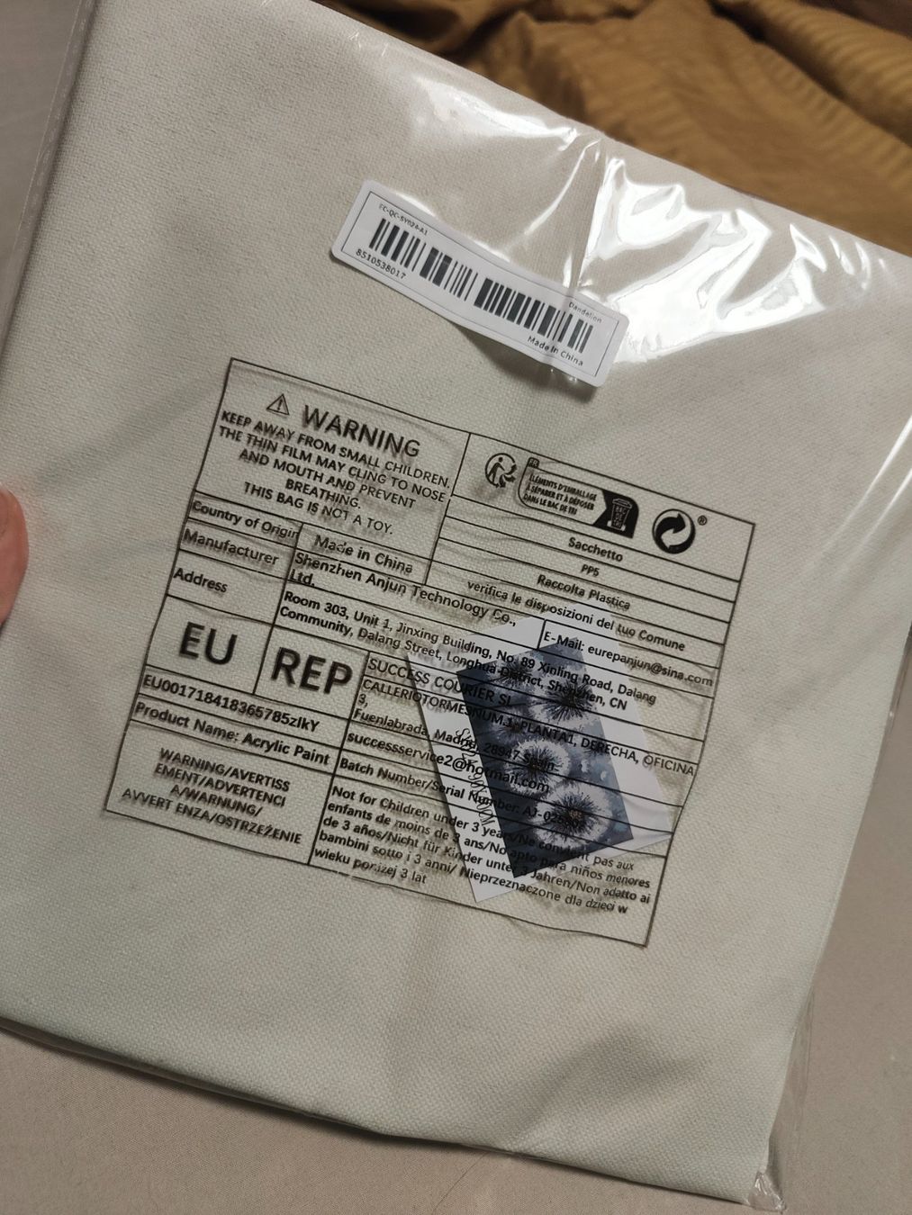 Kit bricolage: Malen nach Zahlen, acryl – Nuovo e nell'imballaggio originale da Arbon venduto da karolina_frank 1
