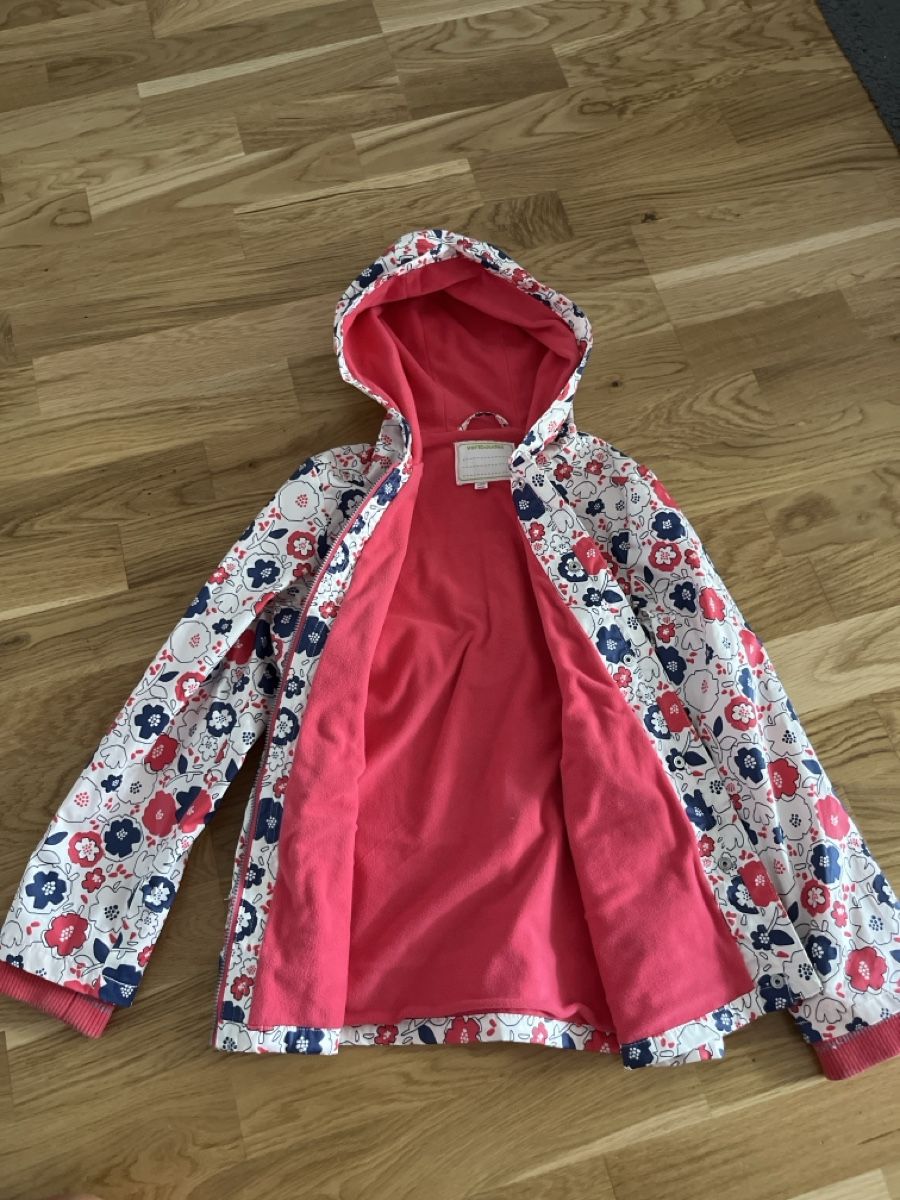 Vertbaudet Giacche & Cappotti: Kinder Regenjacke  Blumenmuster    – Usato da Zürich venduto da Dita06 1