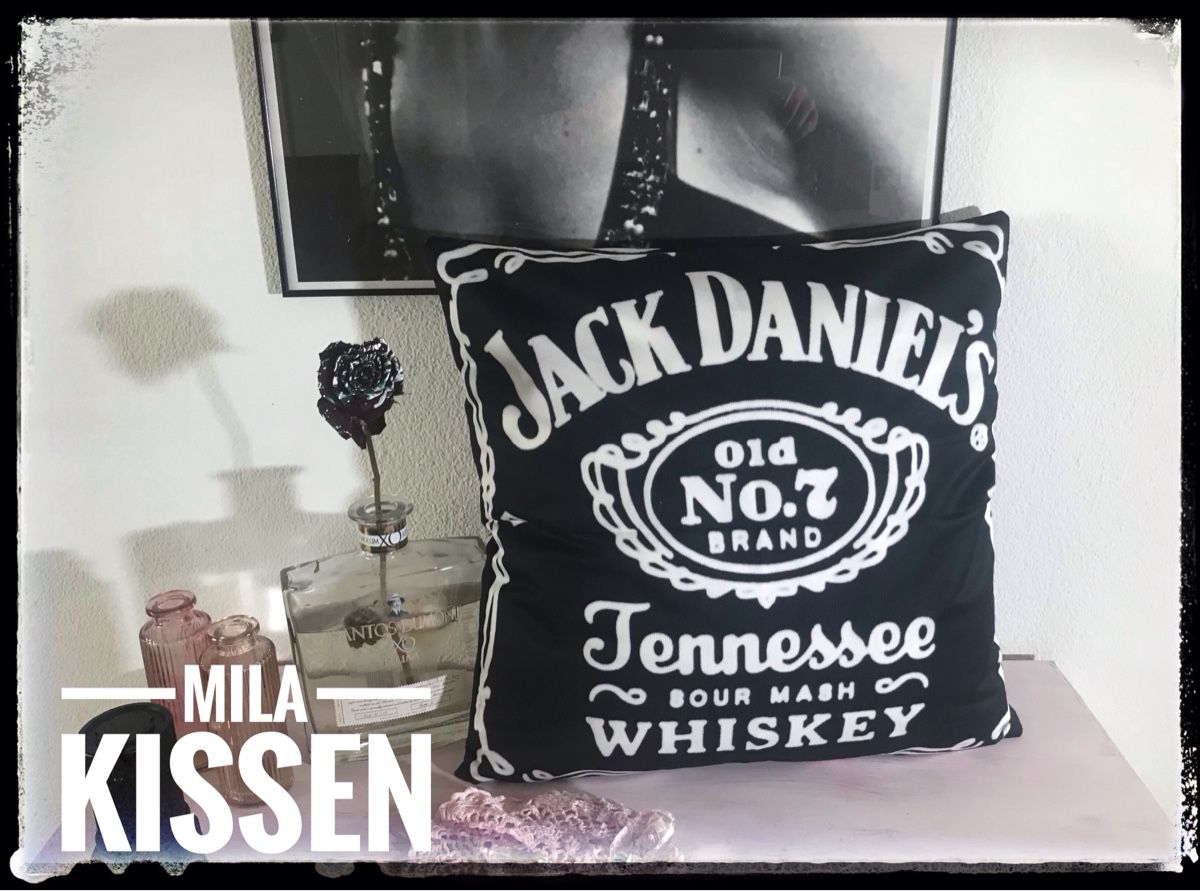 Kissen: JACK DANIEL´S Dekorkissenbezug 45cmx45cm – Neu und originalverpackt aus Kappelen von Opi11 1