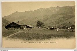 Les Diablerets - Les Iles & la Chaîne de la Praz - Paysannes