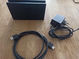 Original Nintendo Switch TV-Dockingstation mit Netzteil NSW