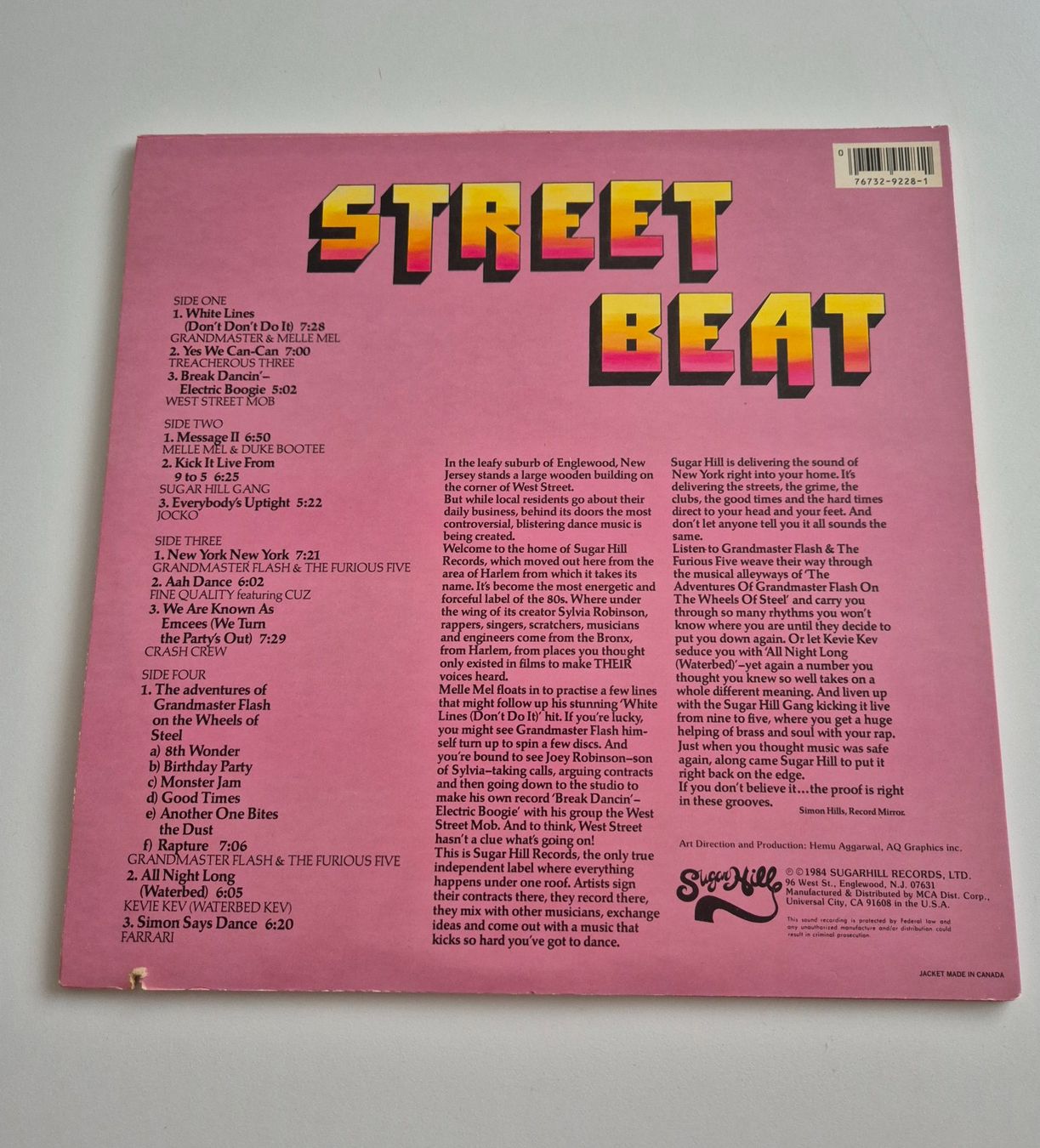 Schallplatten: Various – Street Beat – Gebraucht aus Zuchwil von AdamO. 1