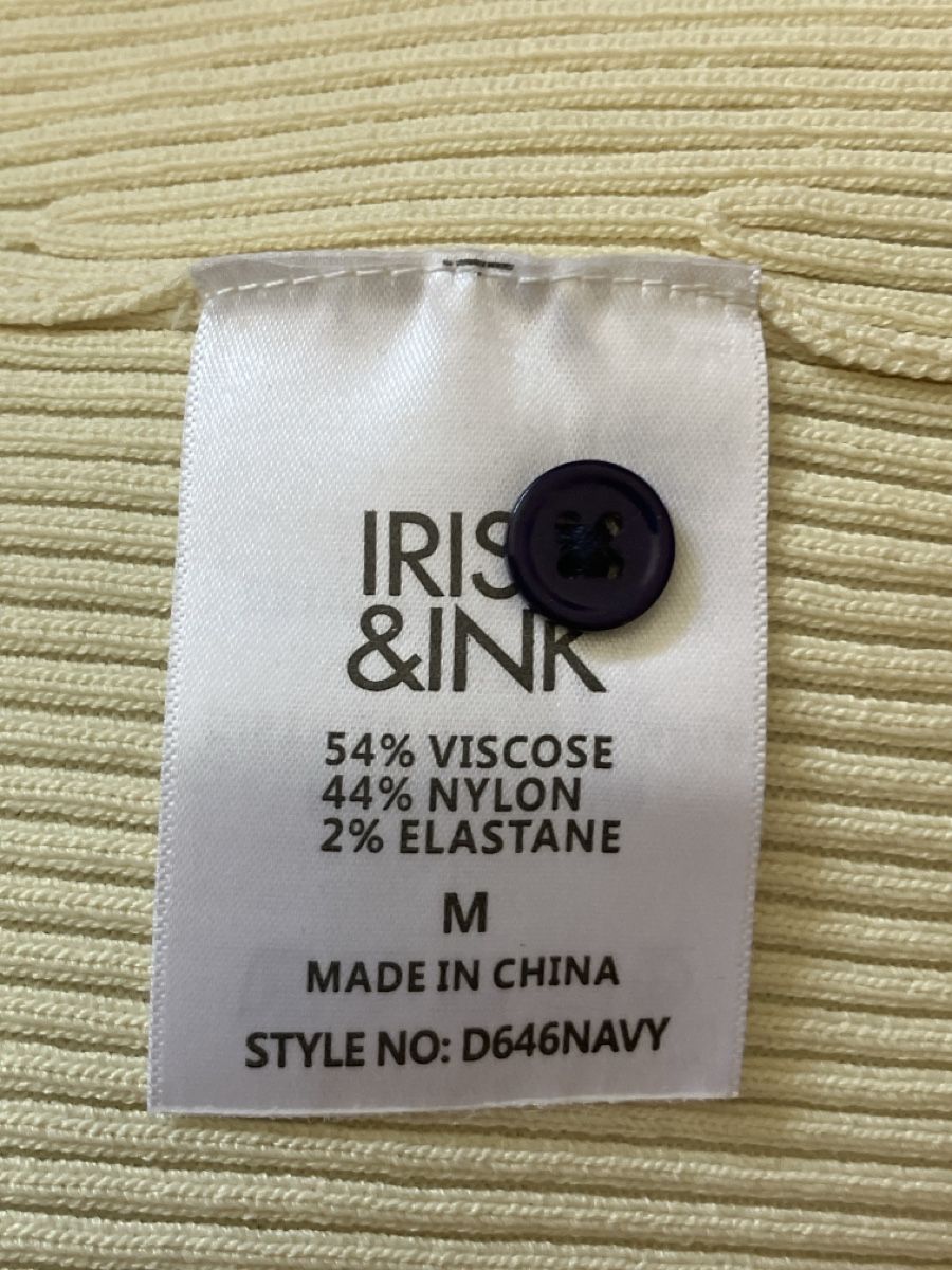 Vestiti: Iris & Ink Kleid marine/beige Grösse M gerippt – Nuovo (secondo la descrizione) da Muralto venduto da jac_hkz5 6