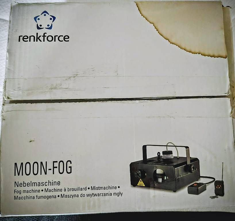 Tutte le macchine: Renkforce Moon-Fog Nebelmaschine  – Usato da Steffisburg venduto da Freedom_warrior 2