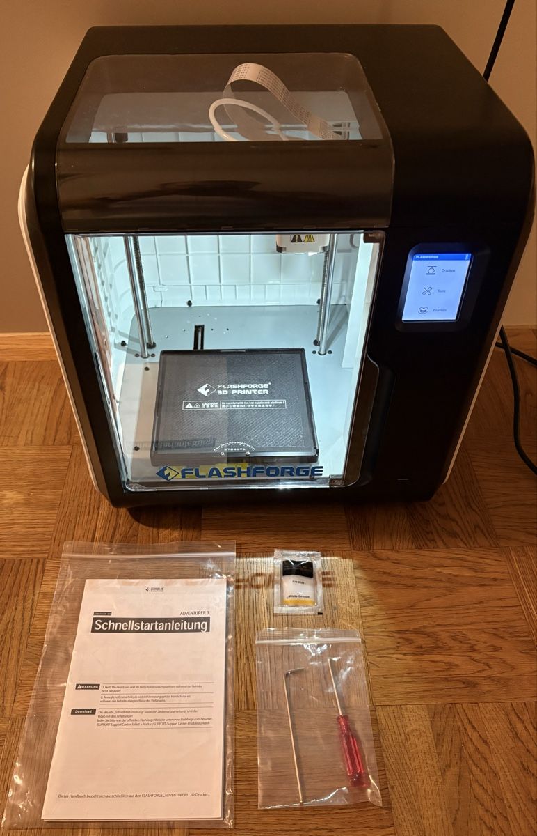 FlashForge 3D Drucker: 3D Drucker Flashforge Adventurer 3 ab Fr. 1.- – Gebraucht aus Perlen von S0nG0ku