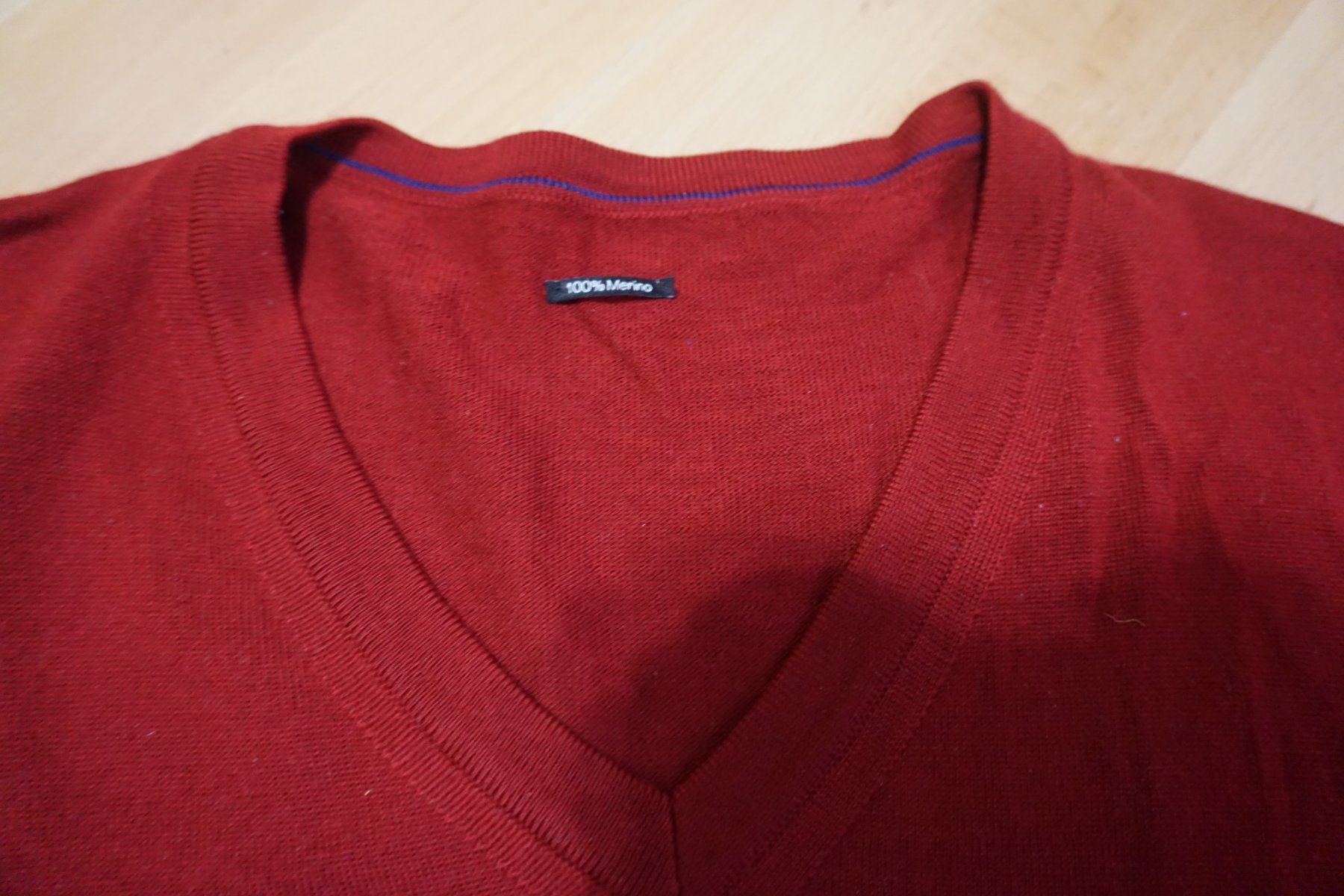 Pullover & Sweatshirts: Herren Pullover rot 100% Merino Gr. L – Gebraucht aus Zürich von einalemjena 3