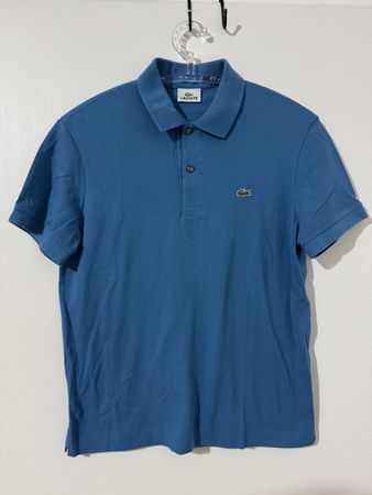Lacoste Vintage PoloShirt blau Grösse 4 oryginal top