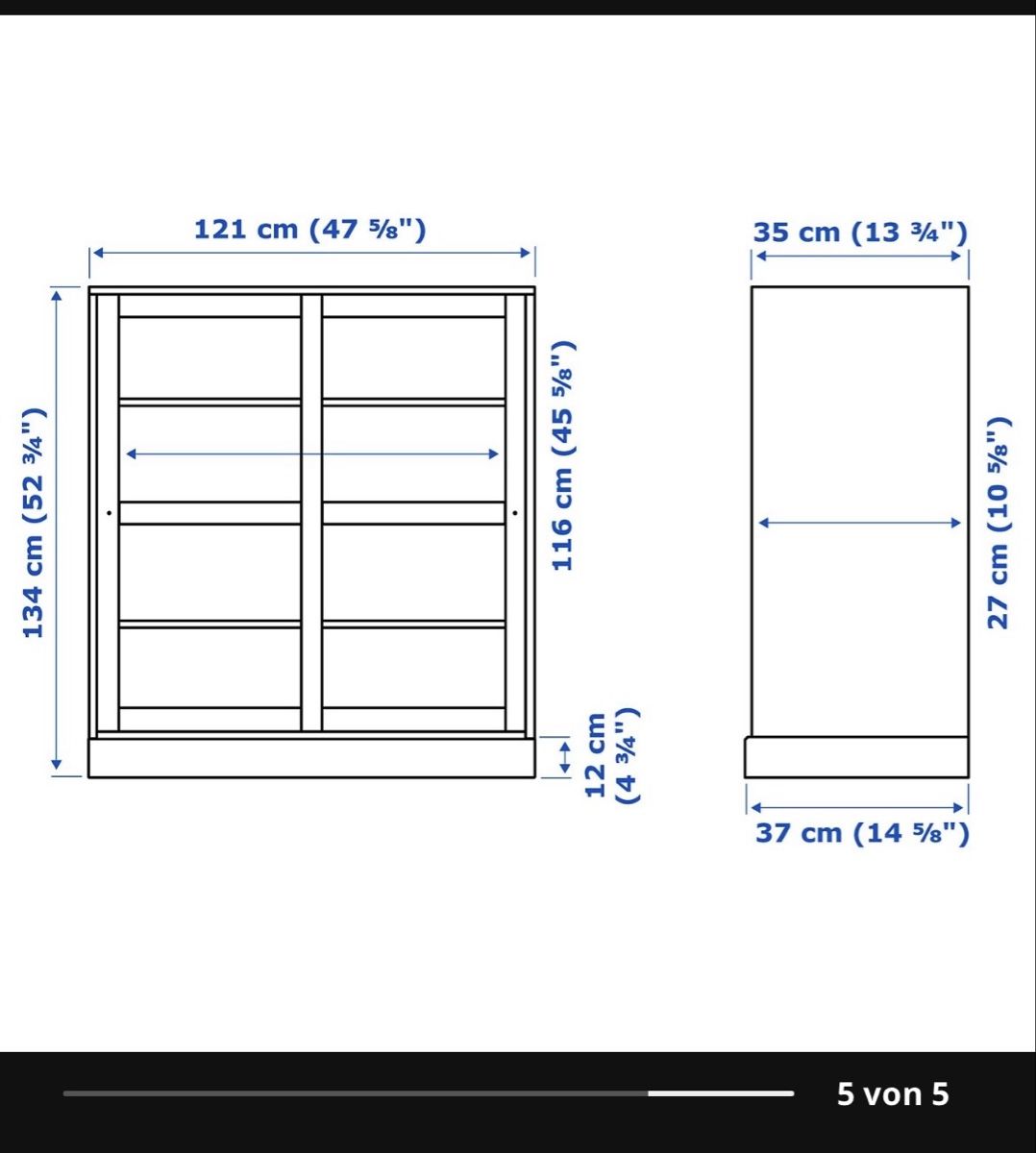 Ikea Vetrine: Schöne Glasvitrine – Usato da Itingen venduto da Schnappi2003 4