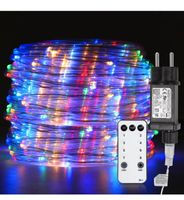 + LED Lichtschlauch Lichterkette 20 M bunt