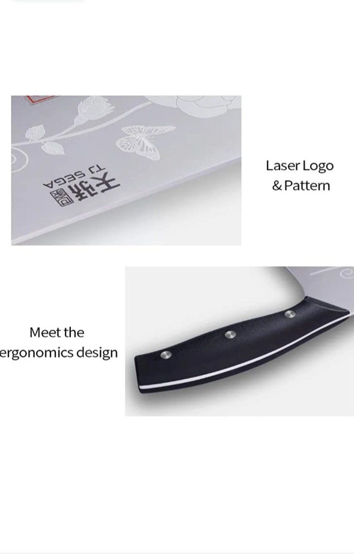 Coltelli da cucina: Hackmesser Chinesisches Kochmesser Professionelles 19 cm. – Nuovo e nell'imballaggio originale da Oberentfelden venduto da abz_l7vm 3