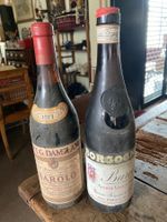 2 Flaschen Barolo 70er Jahre aus Keller Räumung