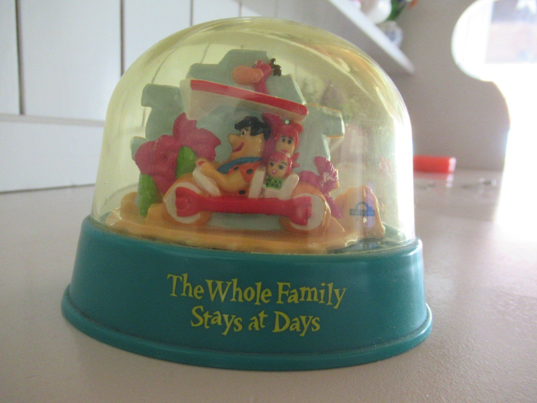 Statuette: The Flintstones Alt Selten Schneekugel – Usato da Trimbach venduto da donlyn 2