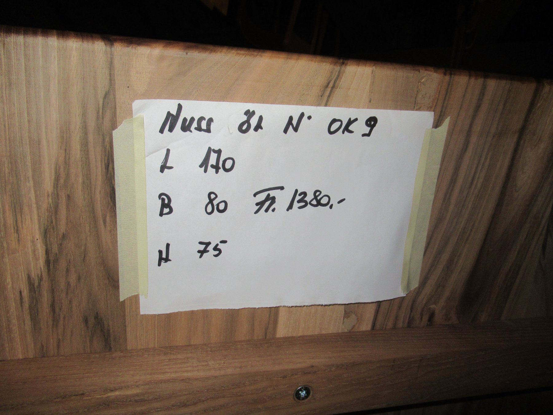 Tavoli: Beizentisch (Nuss/170) – Nuovo (secondo la descrizione) da Berg SG venduto da Pizza58 5