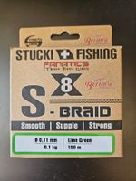 STUCKI FISHING S-8 Braid 150m Lime Green PE-Schnur