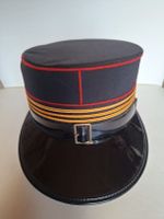 Antiker Schweizer Feuerwehr Offiziers Hut 