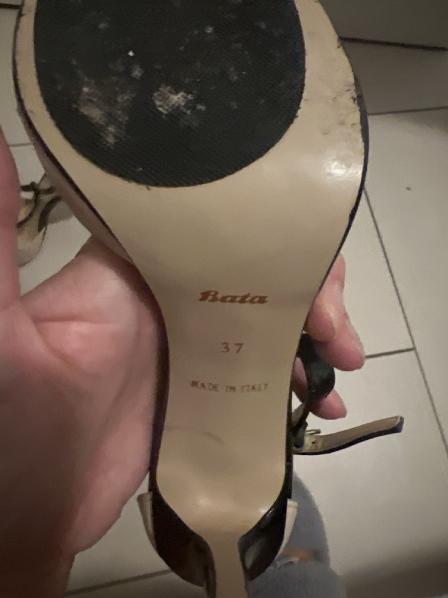 Chaussures femmes: Elegante Bata High Heels Gr. 37, schwarz/beige – D'occasion à Kaiseraugst par deb_998t 2