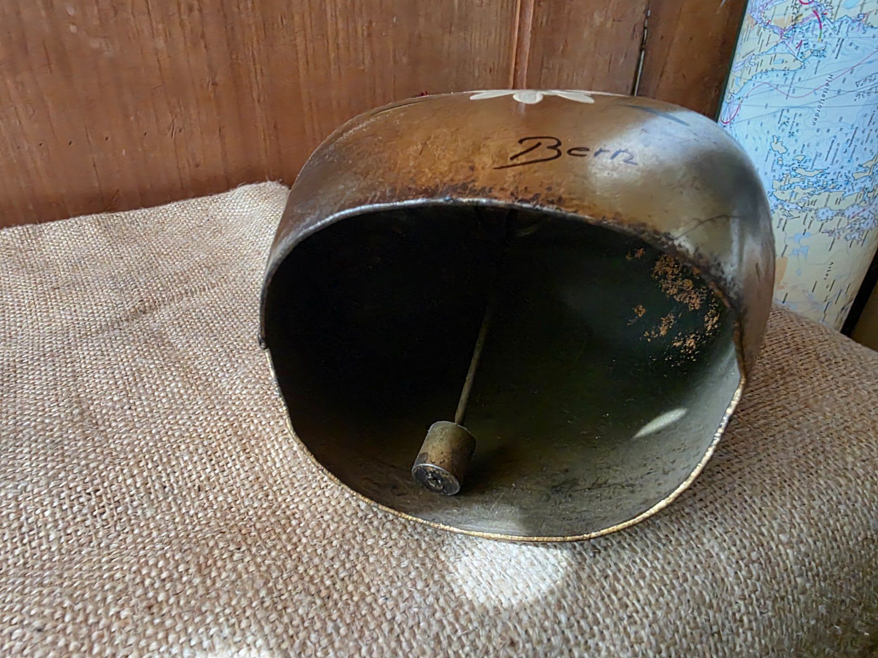 Campanacci mucche: antike Glocke Treichel Bern - 38/17 cm – Usato da Walterswil BE venduto da Lonitti 6