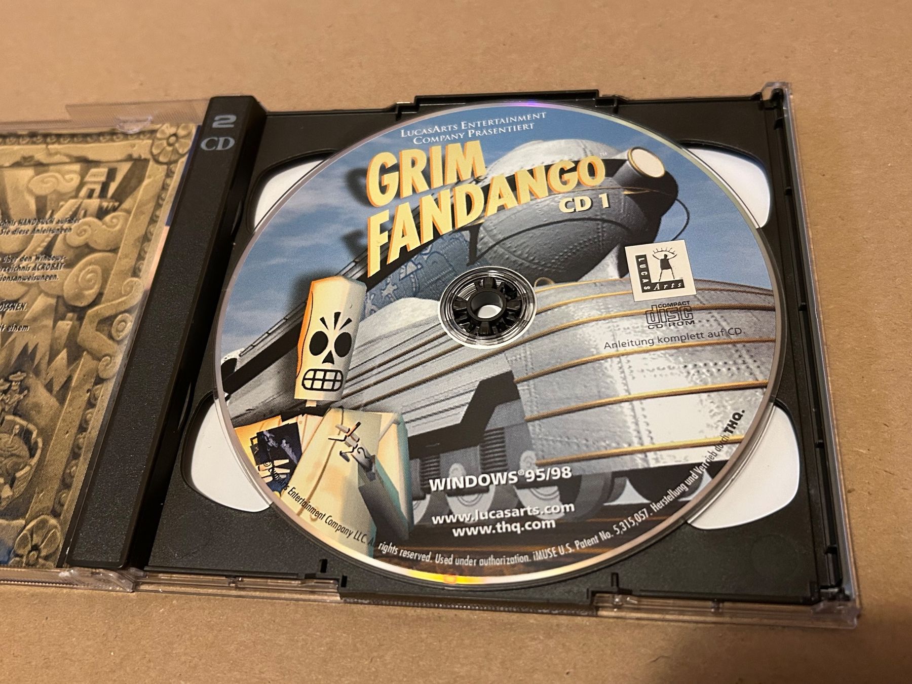 Giochi: Grim Fandango (PC, 2 CD) – Usato da Biasca venduto da BagOfTruth 3