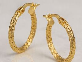 Ohrringe Damen Gelbgold 14 Karat Am