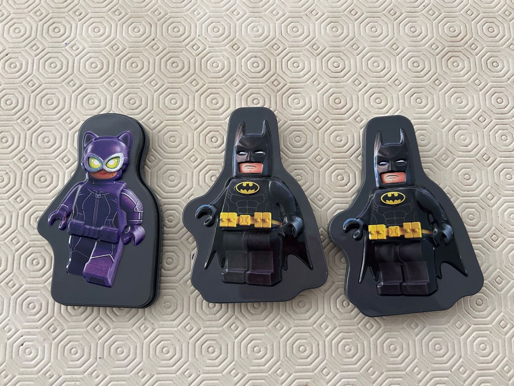 Sonstige Dekorationen & Accessoires: 3 piece Batman Metallbox – Gebraucht aus Arbedo von nadia1973