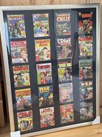 Postkarten Collage Bild Vintage Comics 60x80