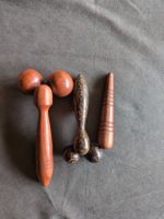 Massagegerte Holz Set 3 Stck guter Zustand