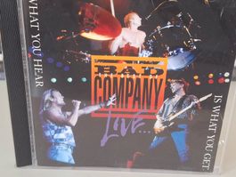 CD Bad Company - The Best Of  Live