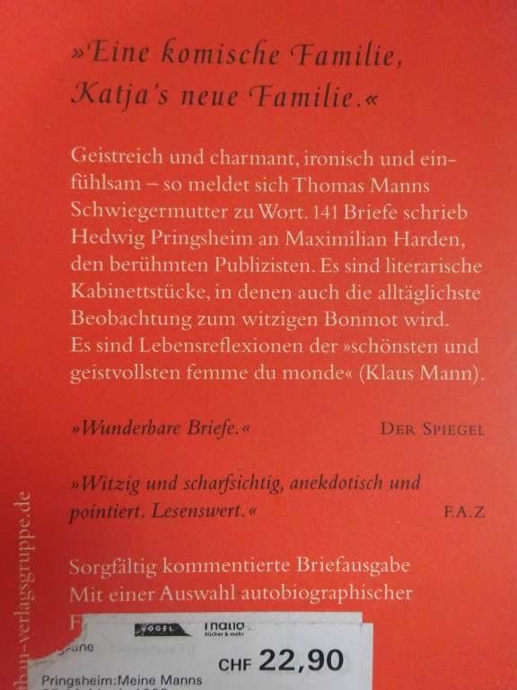 Livres: 2 Bücher über Goethe und Thomas Mann – D'occasion à Zofingen par Justizia_01 2