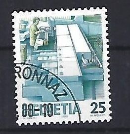 Dokumente: 1986/89 - Briefaufbereitungsanlage – Gebraucht aus Schaffhausen von poststamp