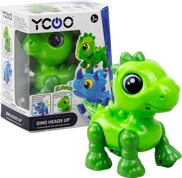 Spielzeuge: Dino Heads Up Roboter Dino grün – Neu und originalverpackt aus Oensingen von Liquidations-Shop
