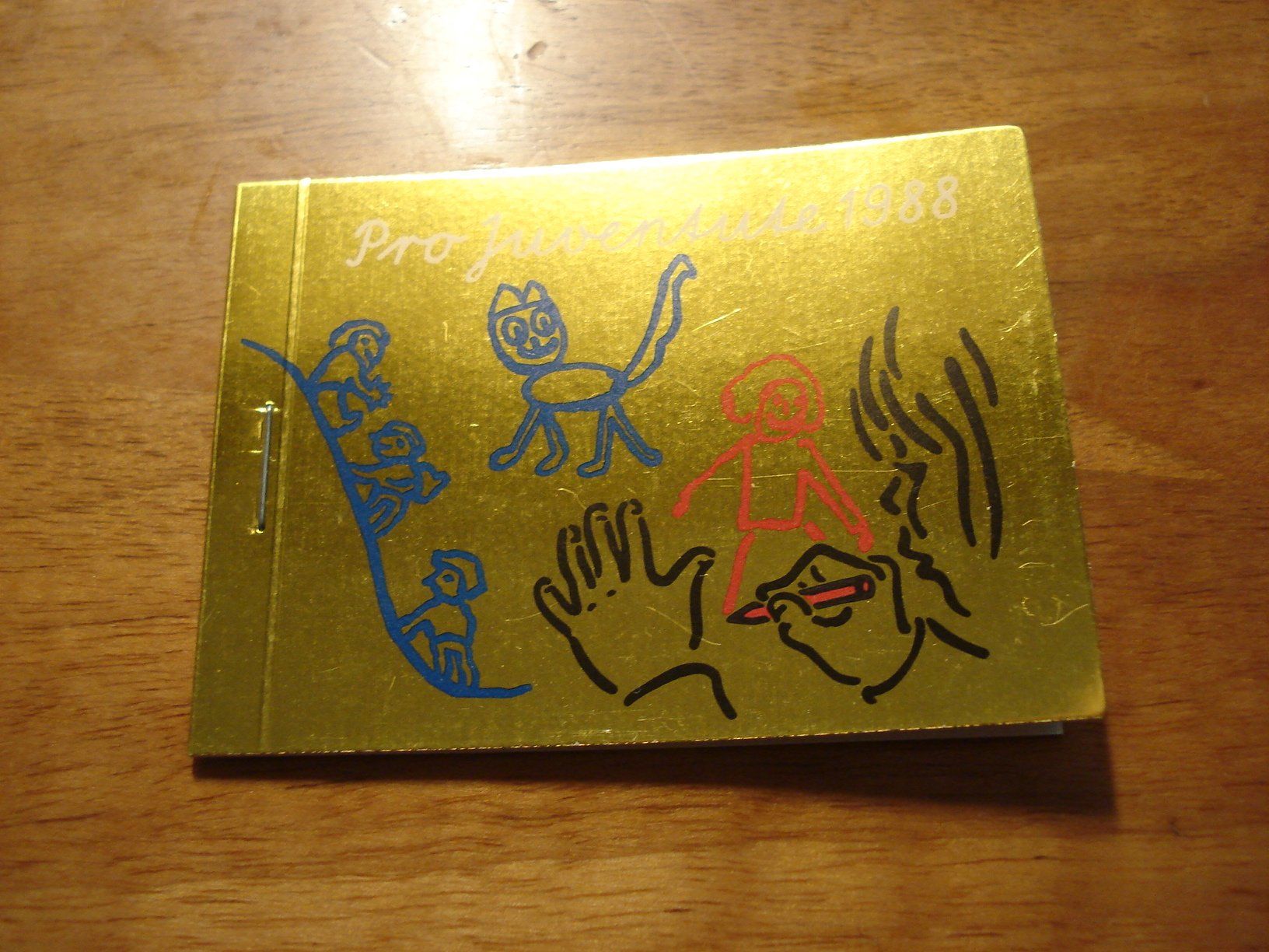 Alle Briefmarken: Markenbüchlein 1988, Pro Juventute, ET-o – Gebraucht aus Niederwil AG von morostahu